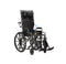 Dynarex DynaRide Reclining Wheelchair, 18"x16"