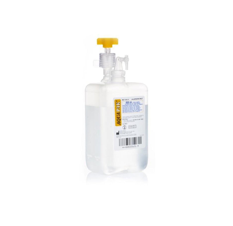 Medline Hudson RCI AquaPak Sterile Water with Humidifier Adapter