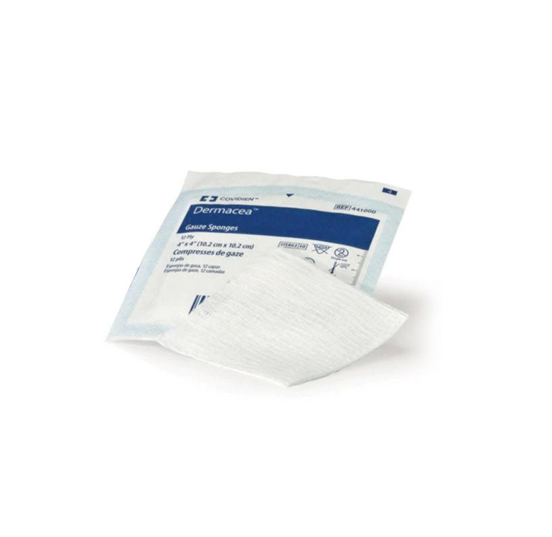 Dermacea Sterile Gauze Sponge 2"x2" 8 ply.