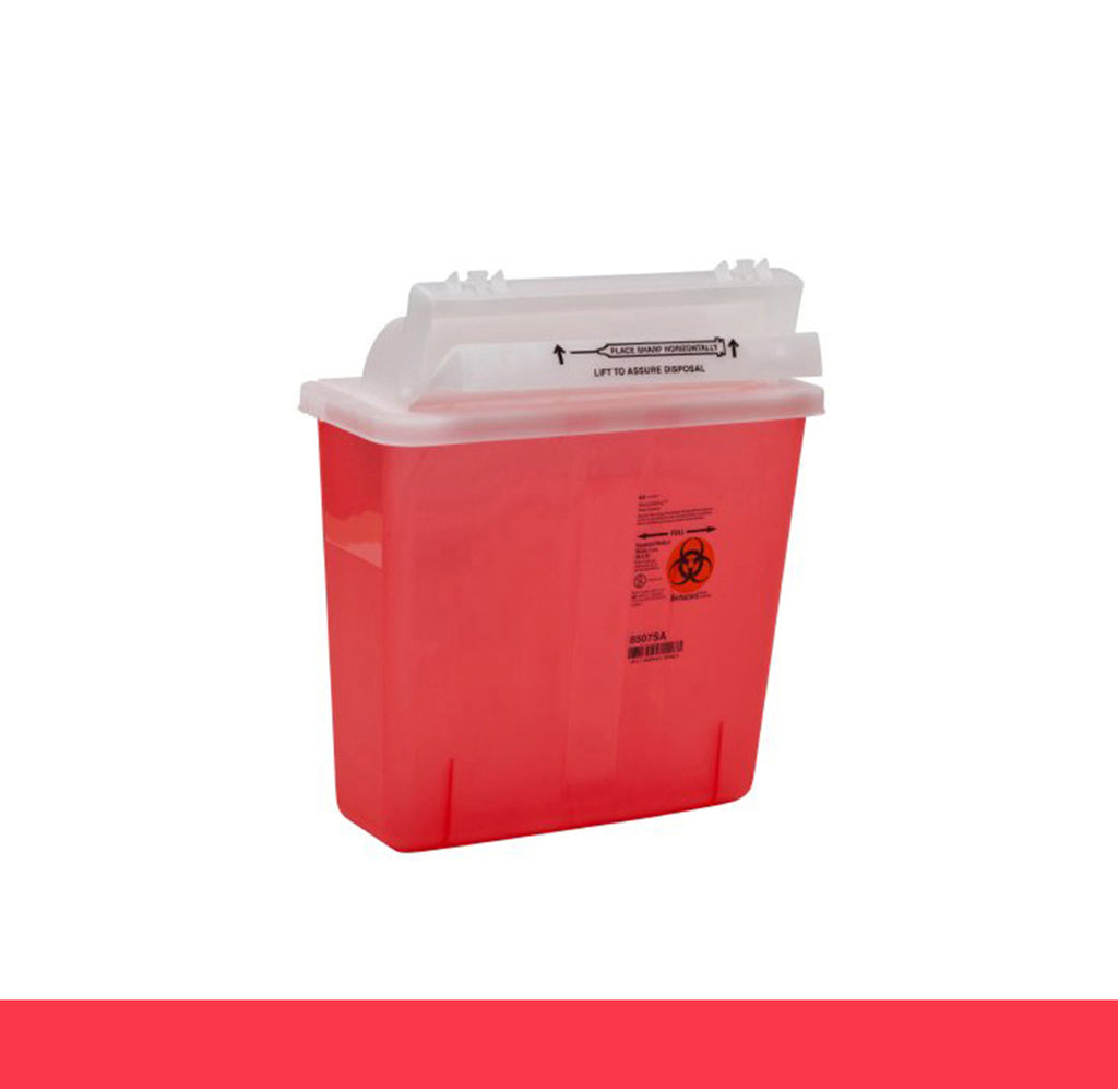 Kendall Healthcare SharpSafety Sharps Containers – Key Medical Supply