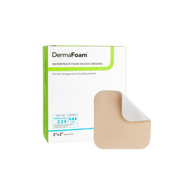 Dermrite  Dermafoam Waterproof Foam Dressing