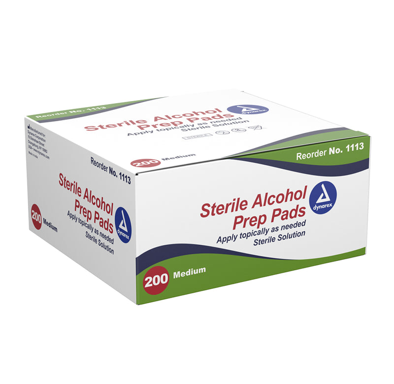 Dynarex sterile alcohol on sale prep pads