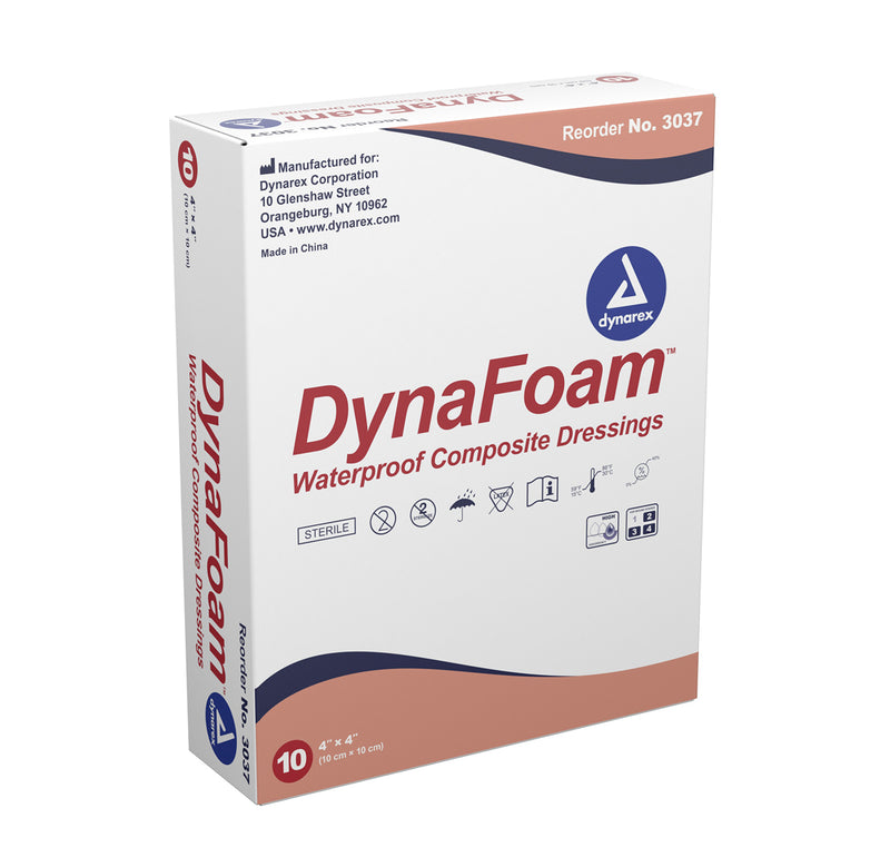 DynaFoam Waterproof Bordered Foam Dressing