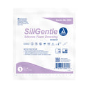 Dynarex SiliGentle Silicone Bordered Foam Dressing