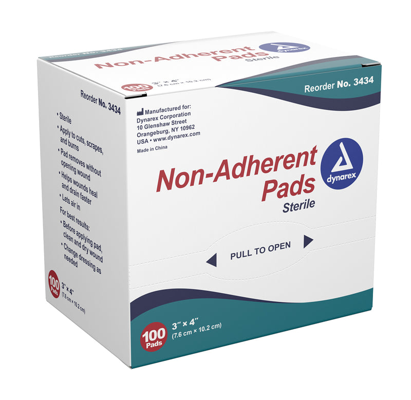 Dynarex Sterile Non-Adherent Pads