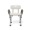 Medline Knockdown Bath Bench with Arms and Back