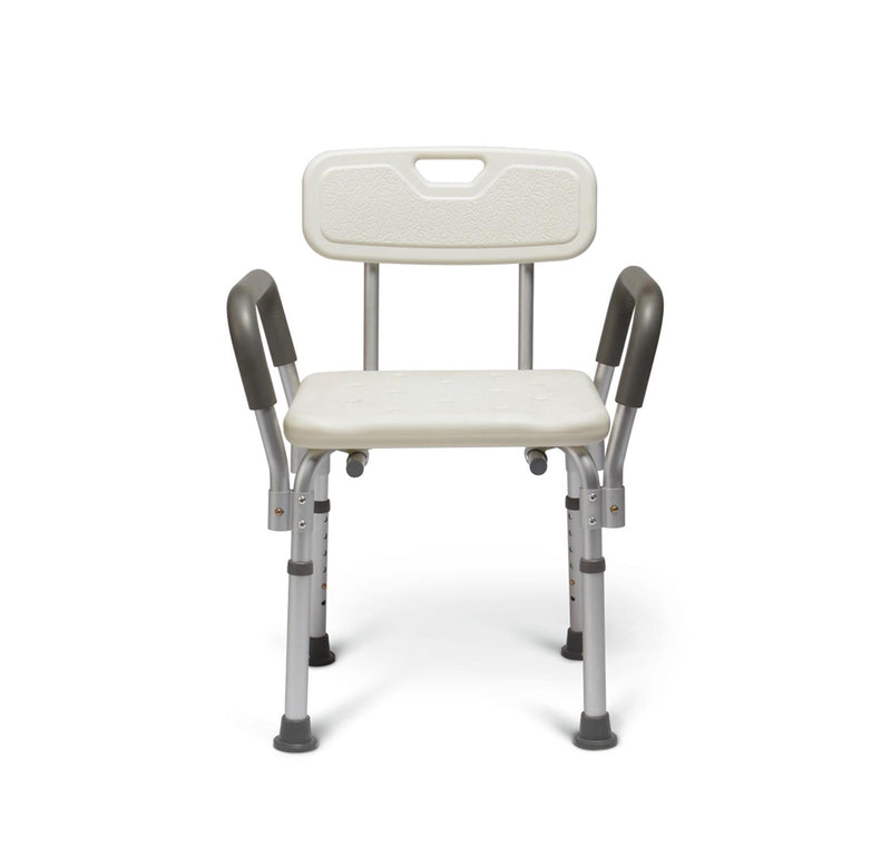 Medline Knockdown Bath Bench with Arms and Back