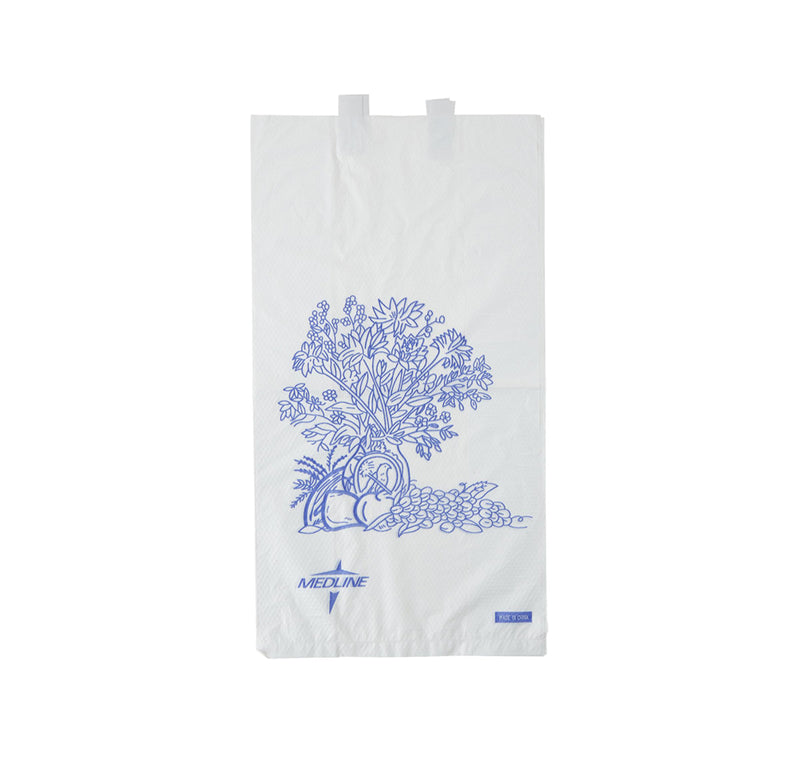 Medline Disposable Plastic Bedside Bags