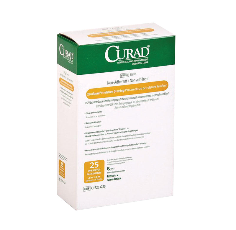 Curad Xeroform Nonadherent Gauze Dressing