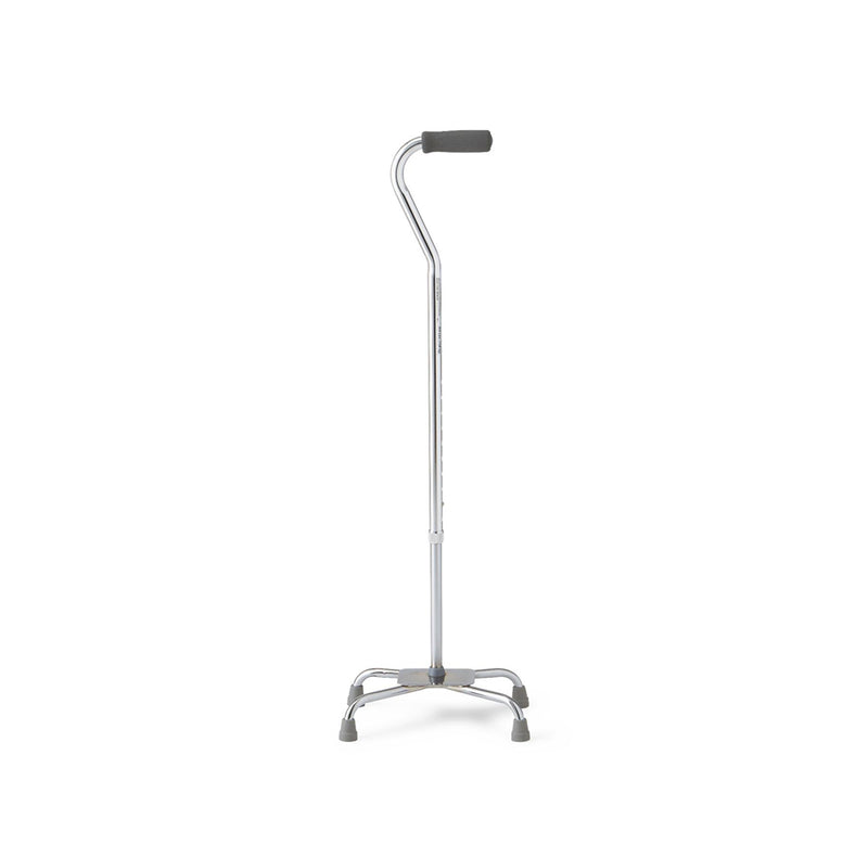 Medline Aluminum Quad Cane With Large Base