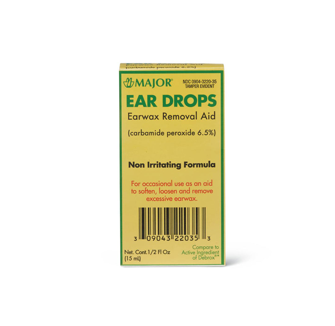 Carbamide Peroxide 6.5 Ear Drops, 15 mL Key Medical Supply